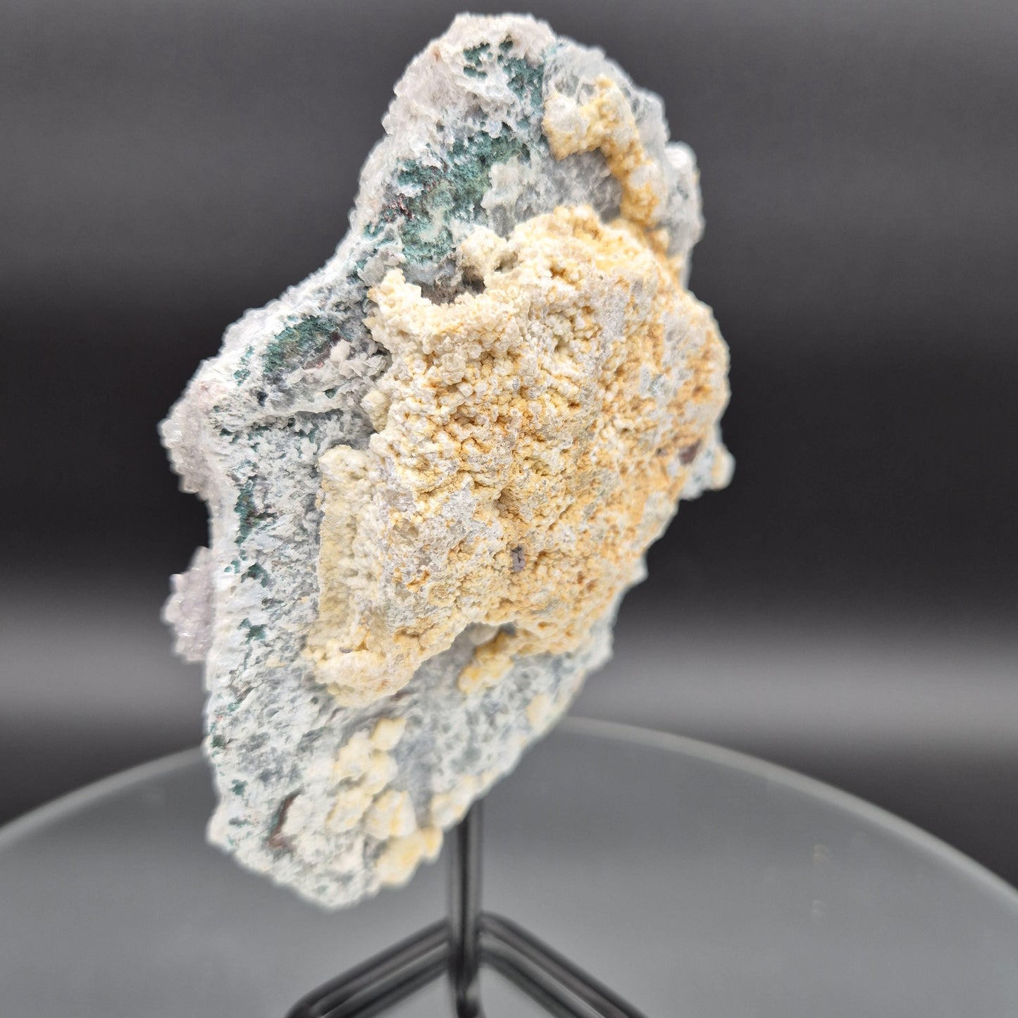 Rare Amethyst Zeolite with Stalactite Formation | 7.5 x 4in | 1.26 lb Amethyst Flower | Unique Crystal Specimen Crystal Hoarder