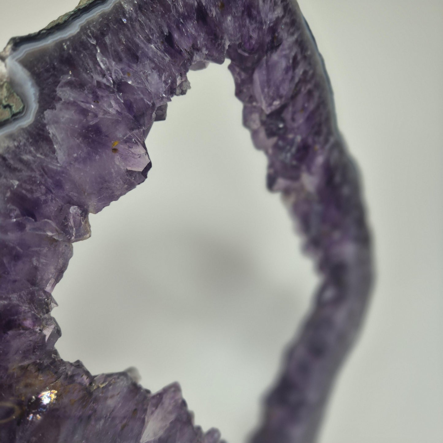 AAA+ Brazilian Amethyst Portal Crystal - Polished Gemstone Crystal Hoarder