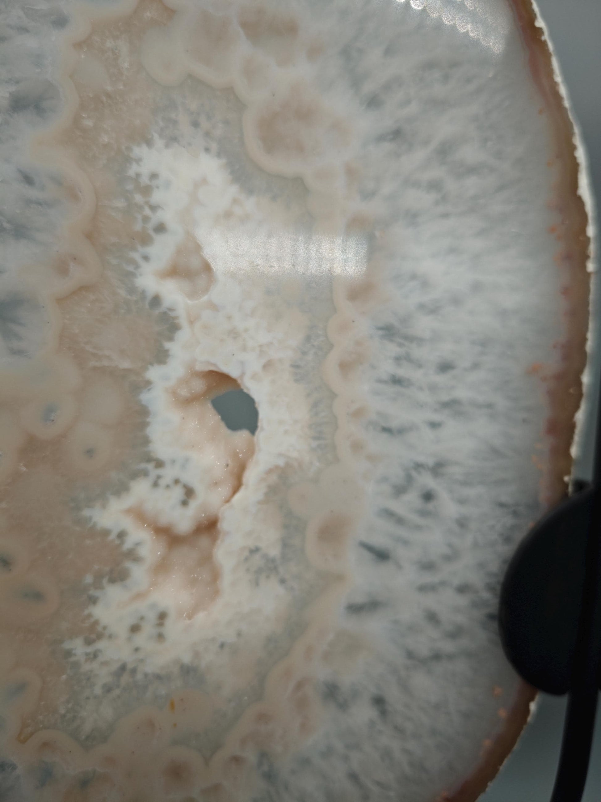 Extra Large Agate Butterfly Wings with Druzy - Backlit Brazilian Agate Display - 18in Crystal Wings Statement Piece - 4.32 lbs Crystal Hoarder