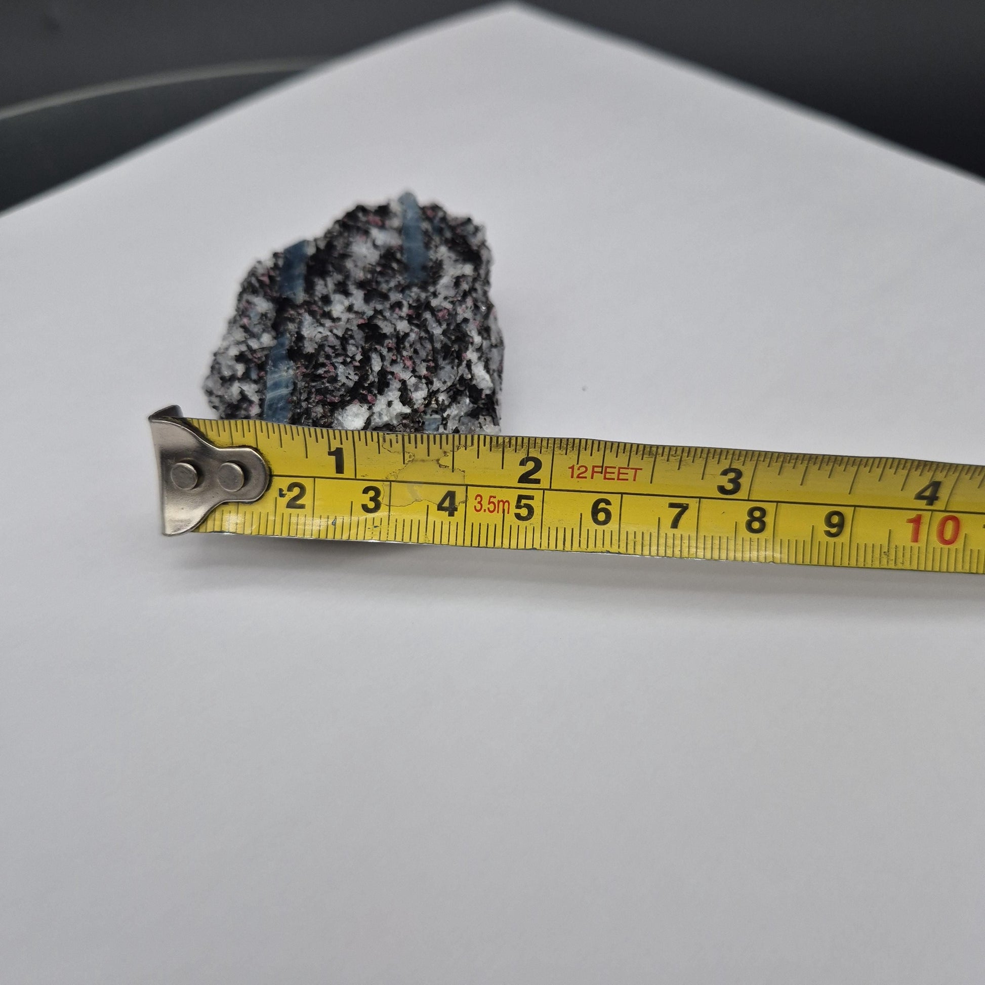 AAA+ Biotite Mica with Blue Kyanite & Garnet | Khit Ostrov, Russia | Natural Mineral Specimen | 2.88 oz Crystal Hoarder