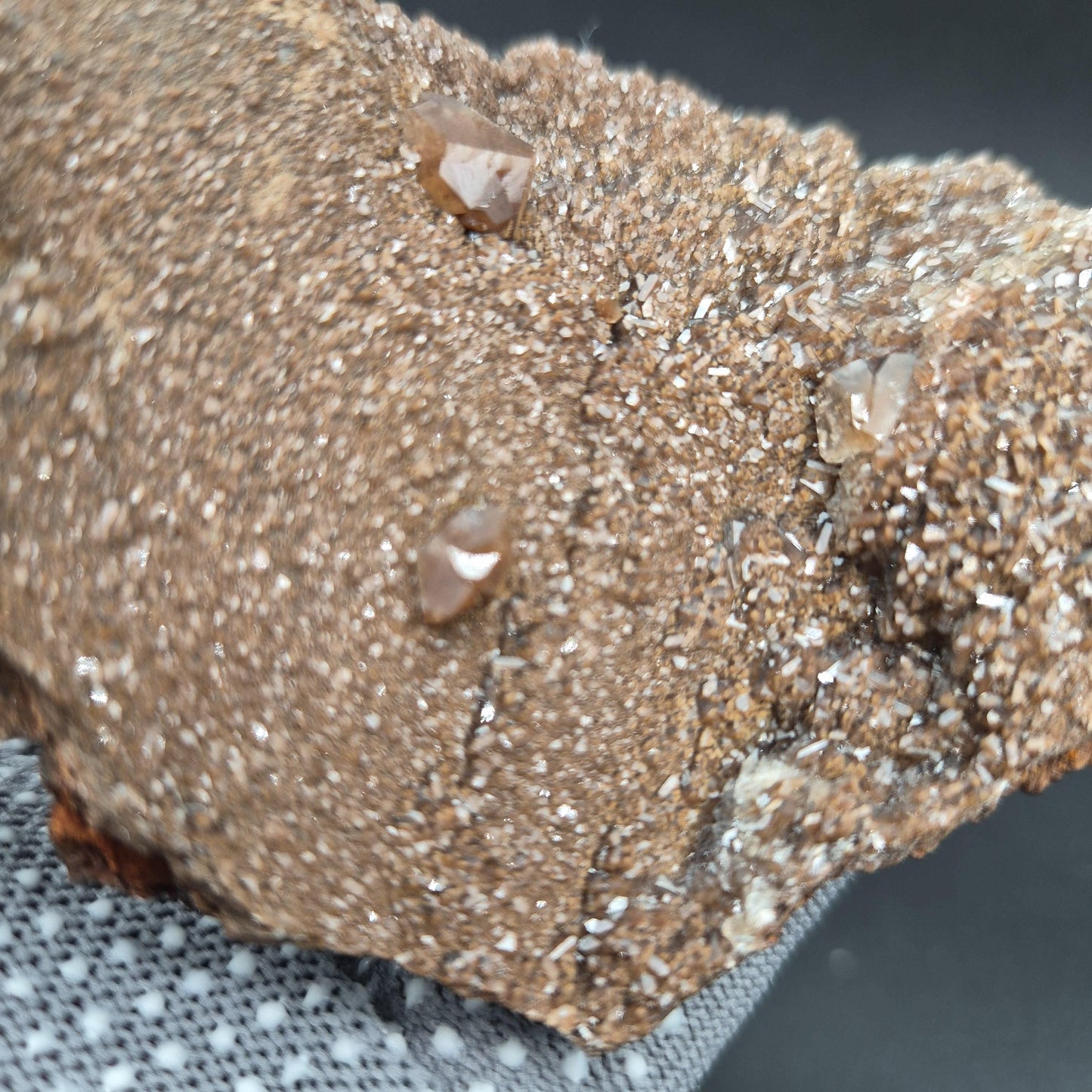 Rare AAA+ Red Sugar Diamond Calcite Crystal | Santa Eulalia, Mexico | Potosi Mine | 3.52 oz Crystal Hoarder