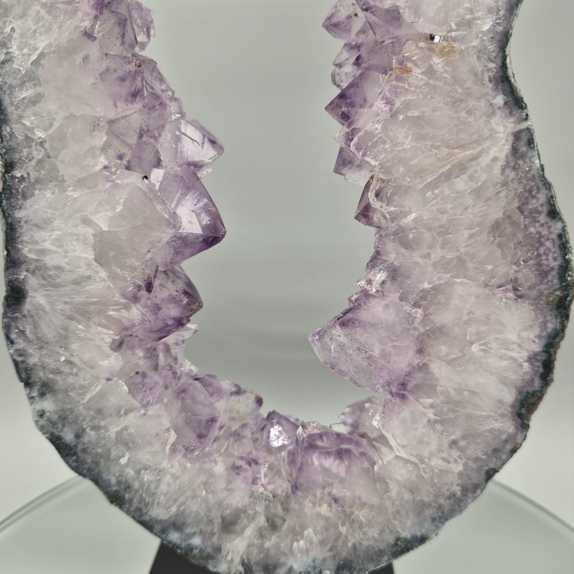 Amethyst Portal from Brazil - 12.5in Tall Natural Amethyst Crystal Portal  4.04 lb Crystal Hoarder