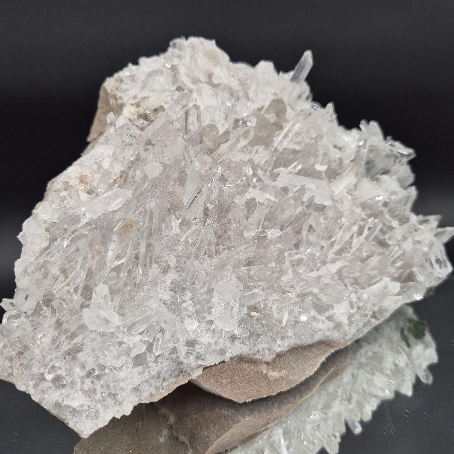 AAA+ Huge Lemurian Quartz Cluster Water Clear Points 10x8x6 10.75 lbs Colombia Crystal Hoarder