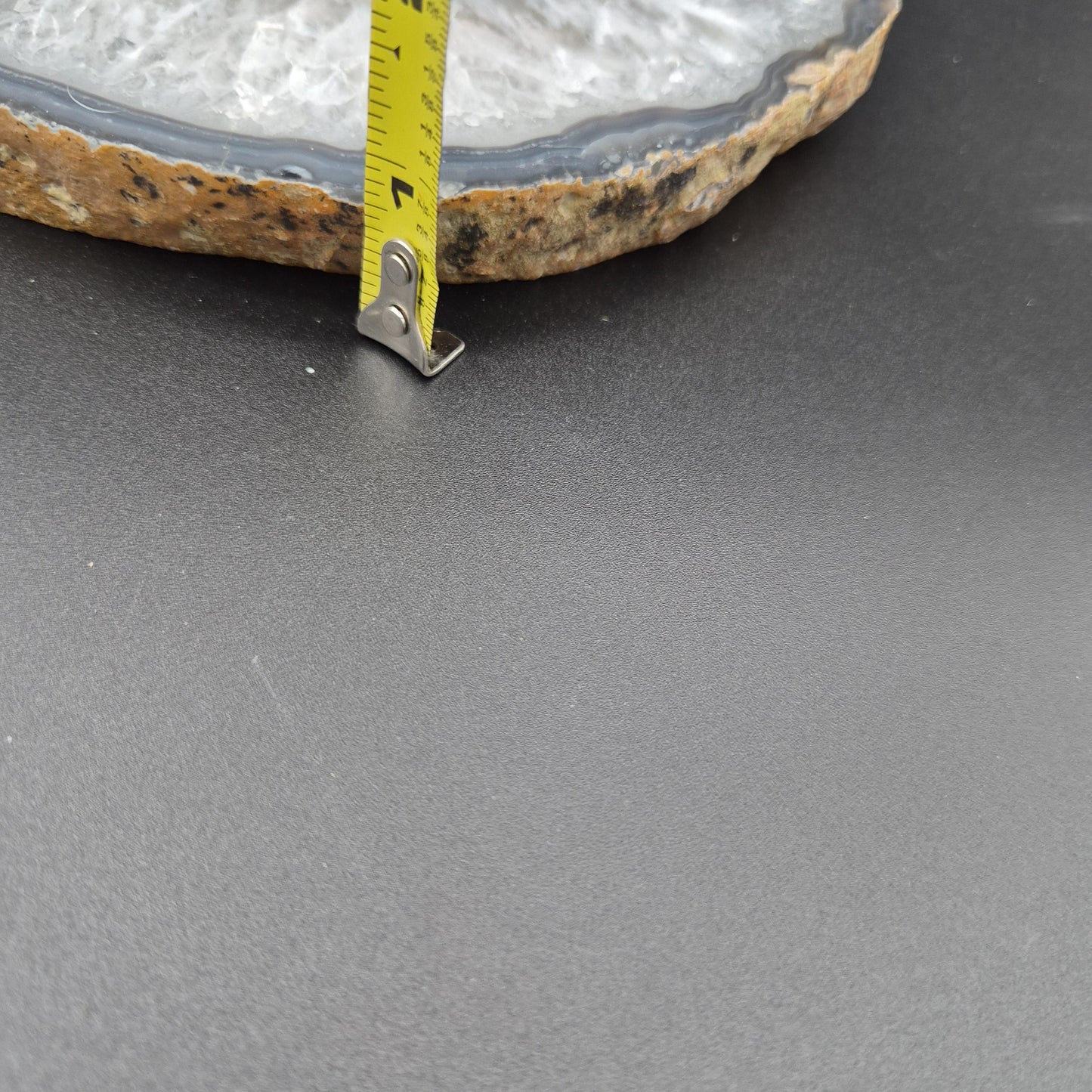 Quartz with Blue Agate Slab from Brazil 2.8 lbs Crystal Hoarder Crystal Hoarder