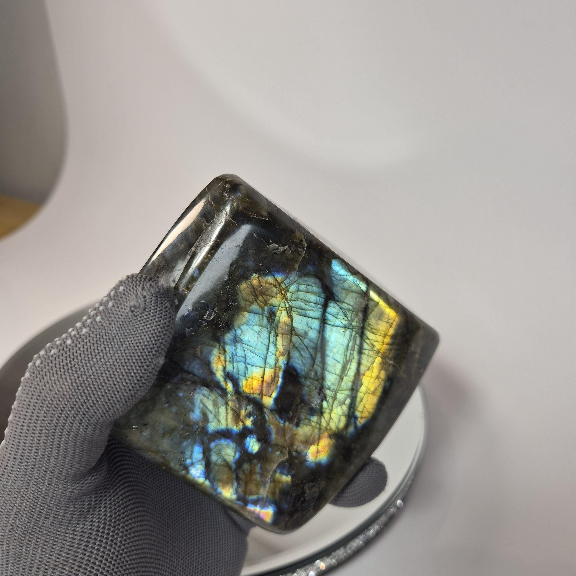2.3 lb Labradorite Freeform - Strong Flash & Shimmer Crystal Hoarder