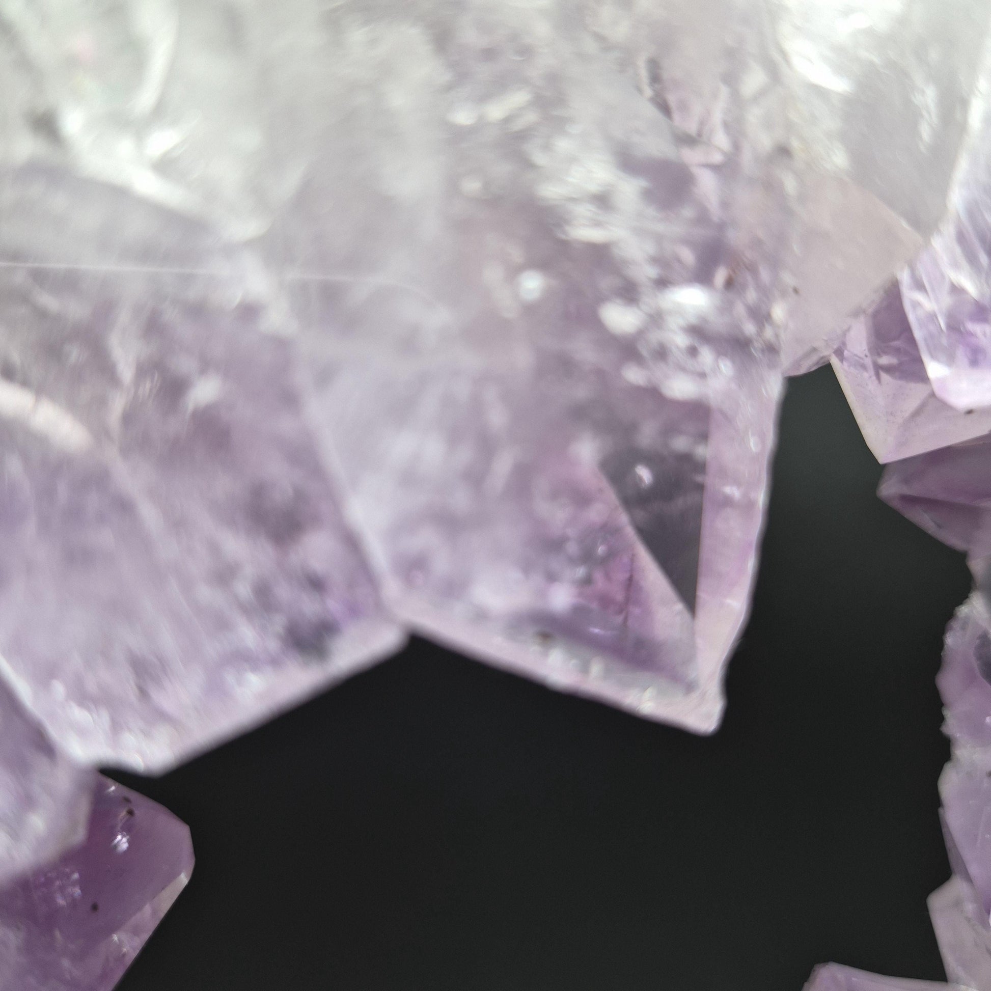 AAA+ Amethyst Heart Portal on Spin Stand Brazil 7 lbs 11.5x9x1.5 Druzy Crystal Display Crystal Hoarder