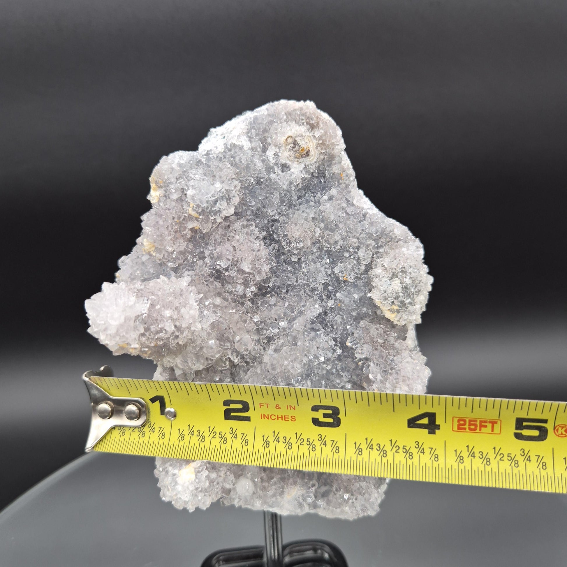 Rare Amethyst Zeolite with Stalactite Formation | 7.5 x 4in | 1.26 lb Amethyst Flower | Unique Crystal Specimen Crystal Hoarder