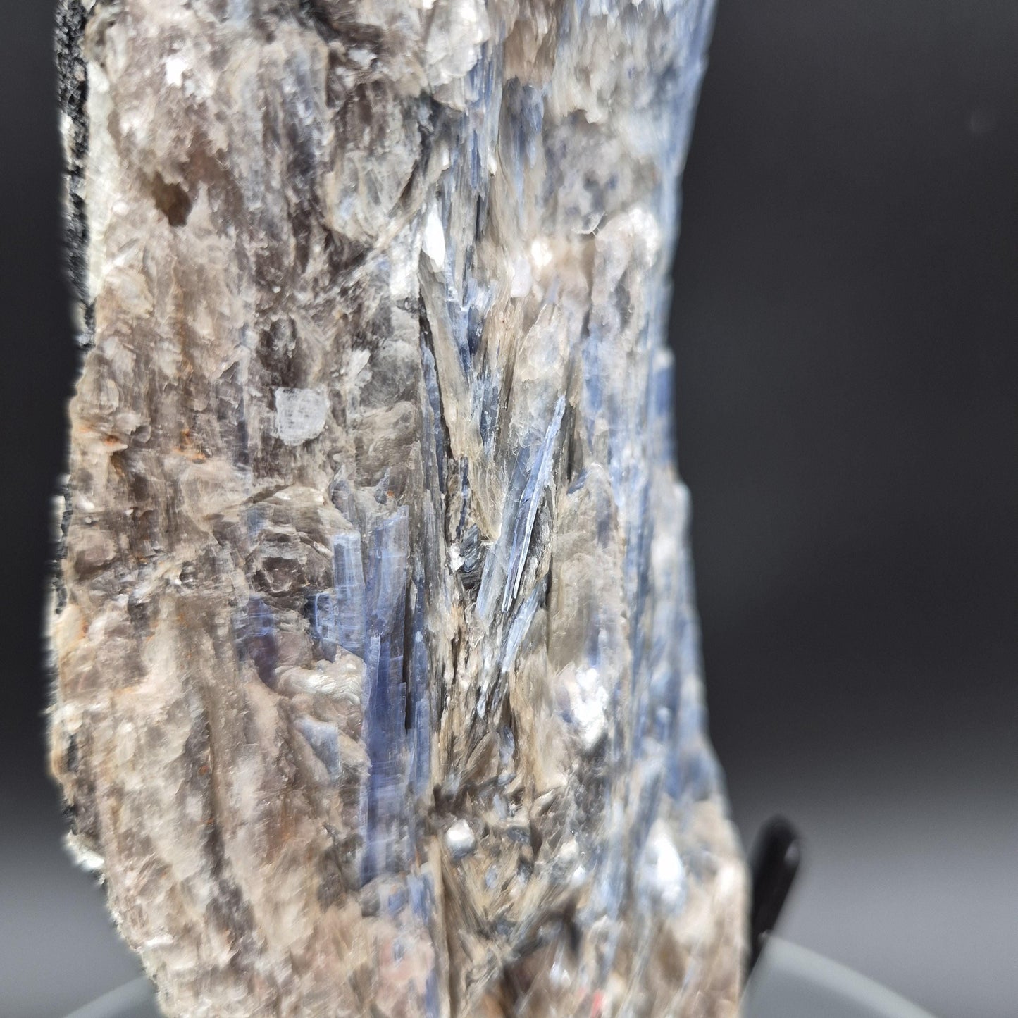 Super Rare Museum Quality Blue Kyanite with Black Hematite & Mica | Brazilian Mineral Specimen | 5 lbs Crystal Hoarder
