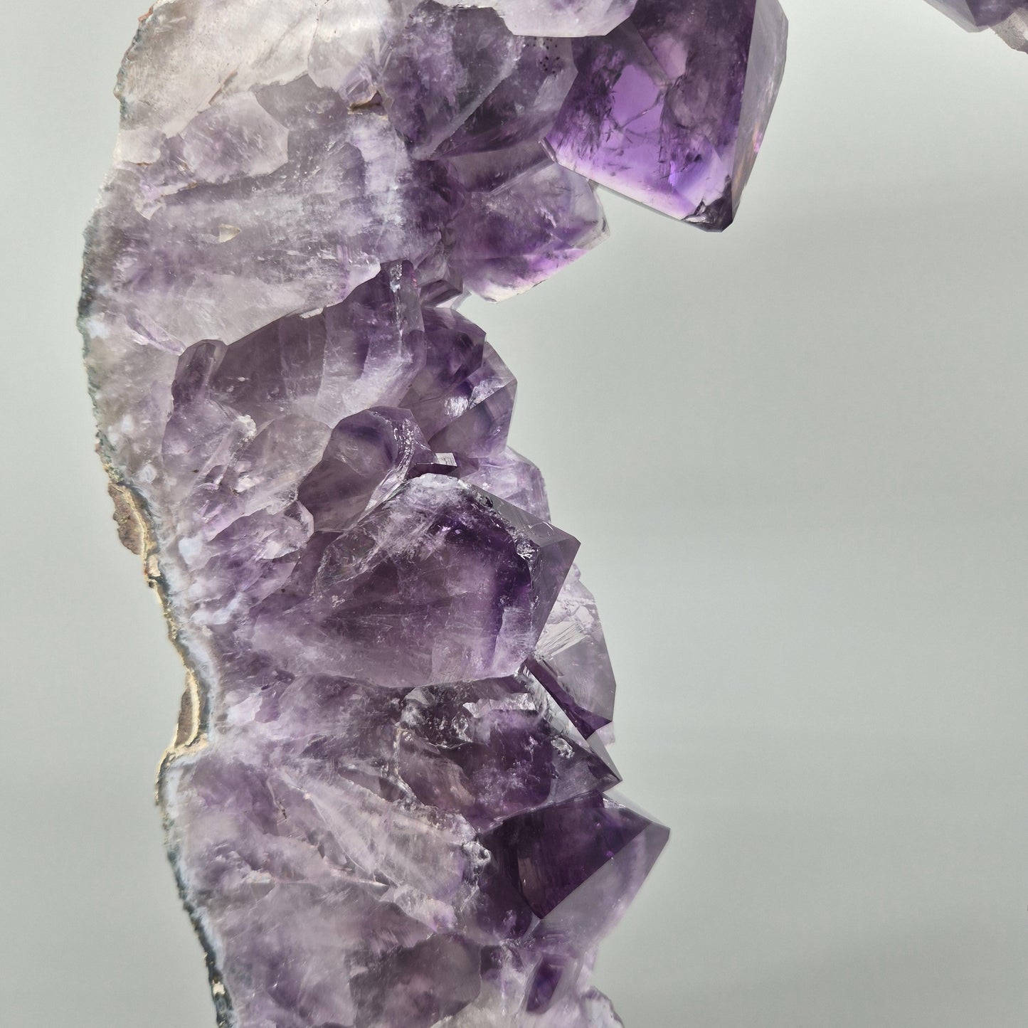 Super Unique Amethyst Portal - 17 x 9.5in, 10.29 lbs - Phantom Dark Crystal from Brazil Crystal Hoarder