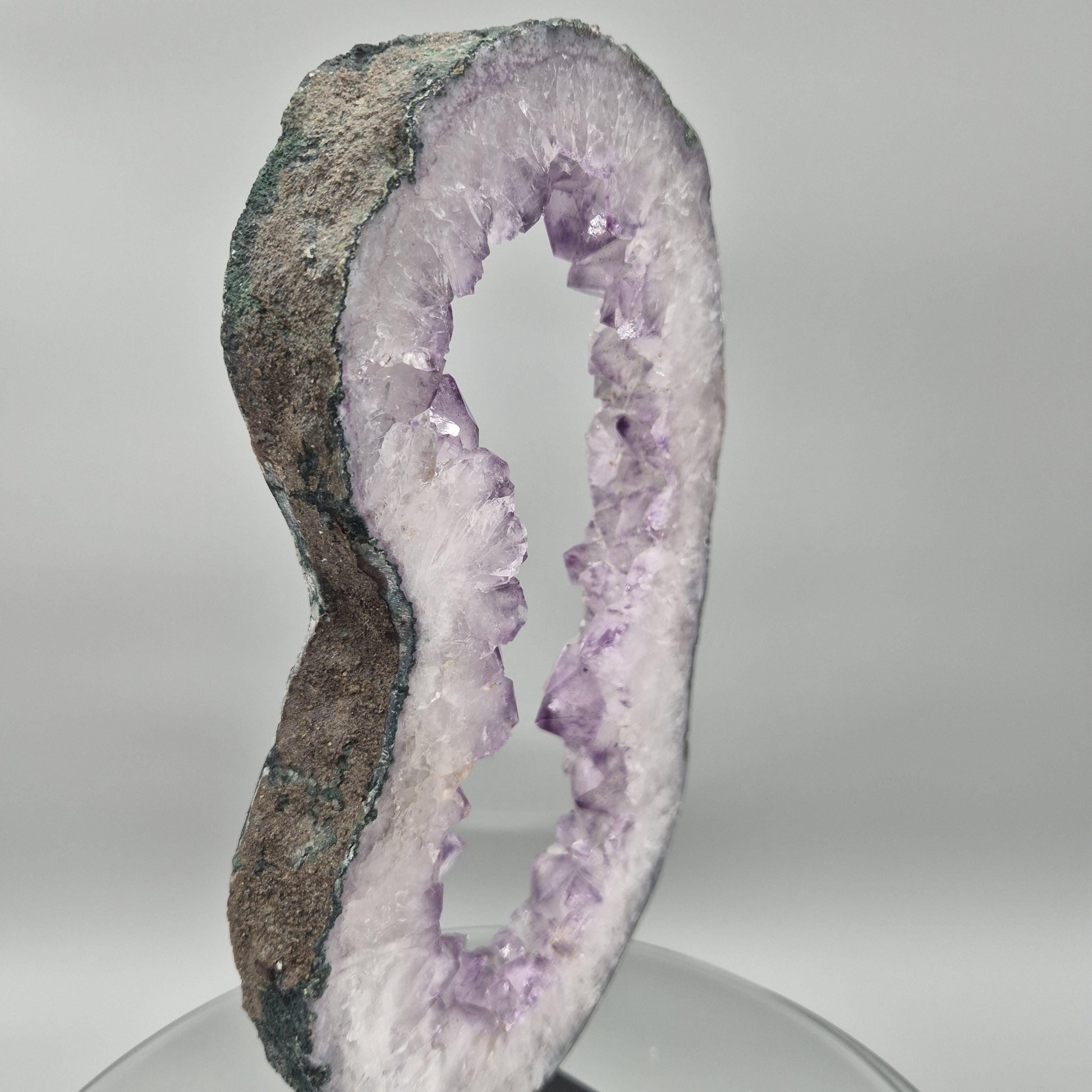 Amethyst Portal from Brazil - 12.5in Tall Natural Amethyst Crystal Portal  4.04 lb Crystal Hoarder