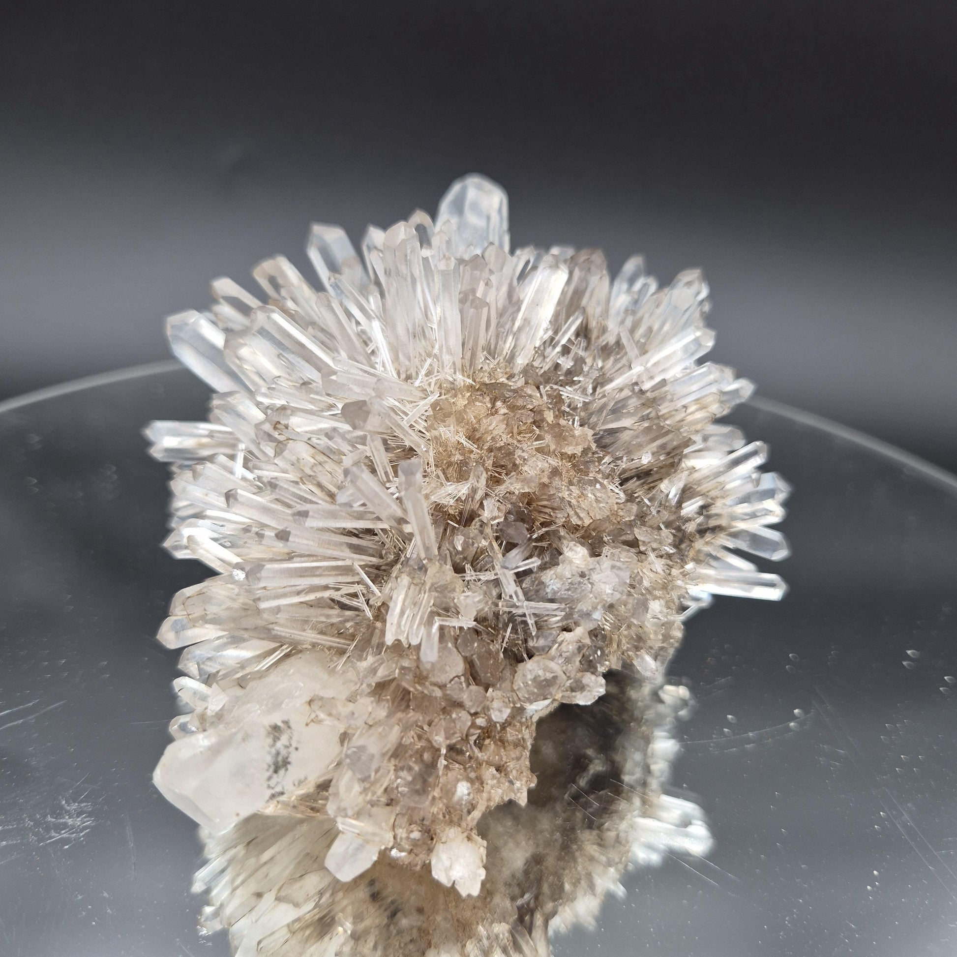Rare AAA+ Temple Heart Starburst DOW Chrysanthemum Lemurian Quartz Cluster | Bolivar Mine Colombia | 1.28 lbs Crystal Hoarder