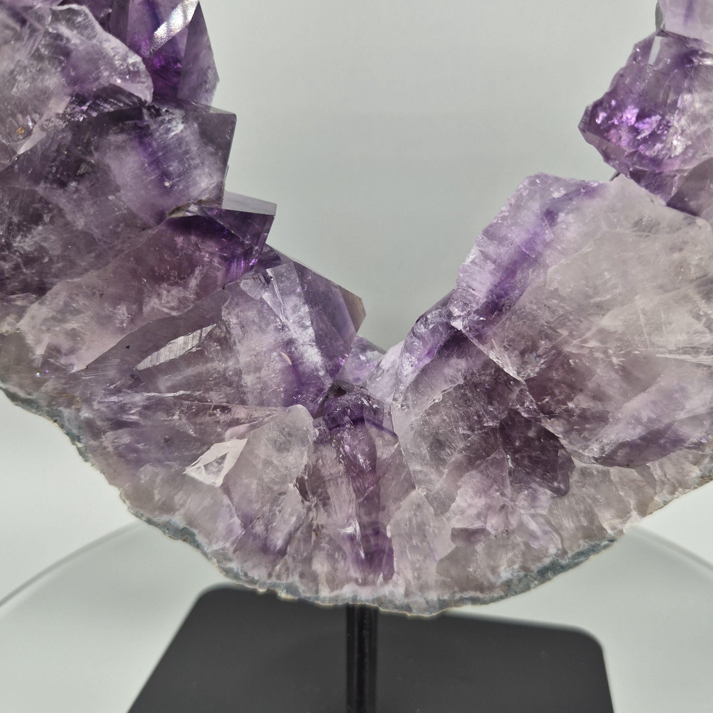 Super Unique Amethyst Portal - 17 x 9.5in, 10.29 lbs - Phantom Dark Crystal from Brazil Crystal Hoarder