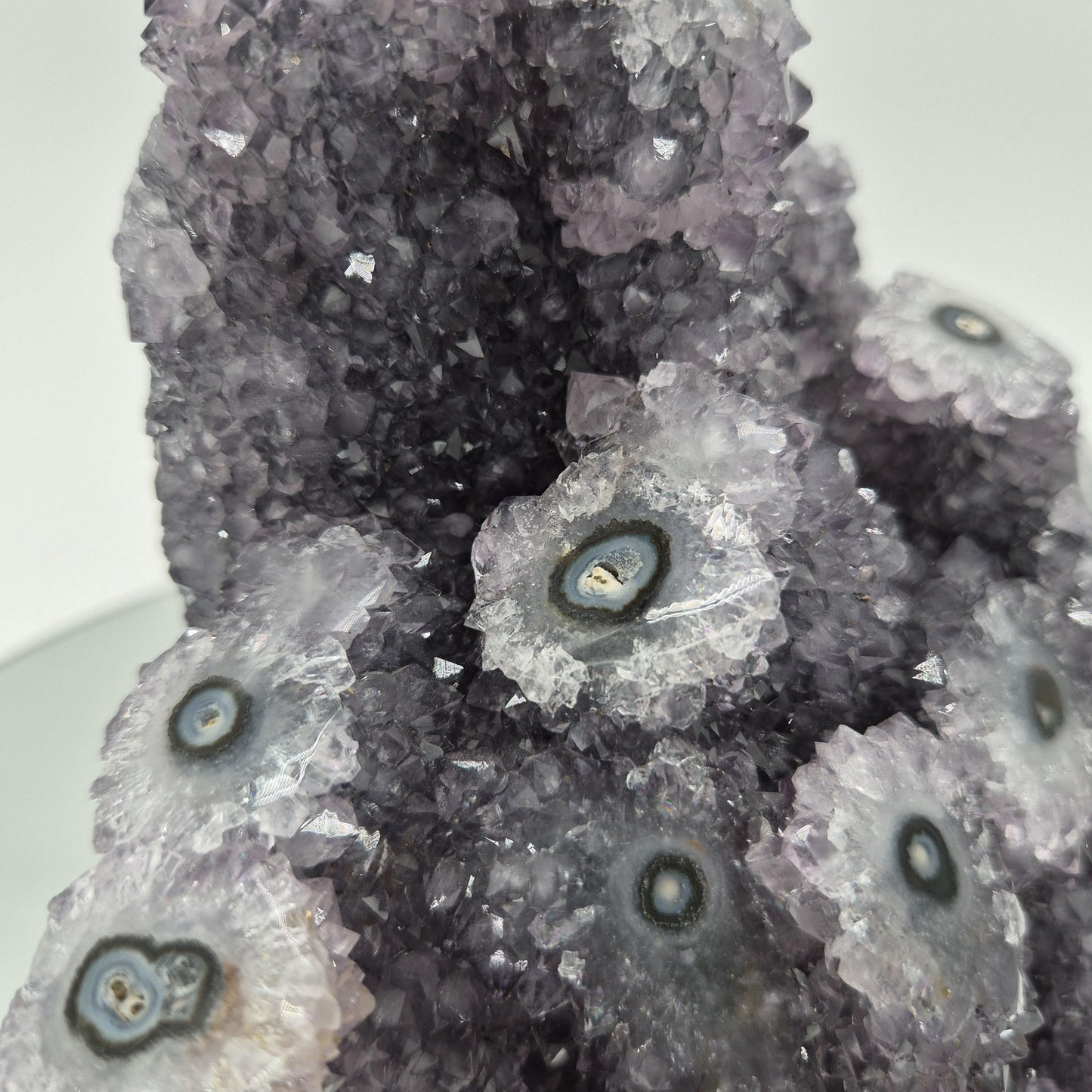 Super Rare AAA+ Amethyst Stalactite Eyes Mountain  Druzy Formation - Brazil - 5.7 lbs Crystal Hoarder
