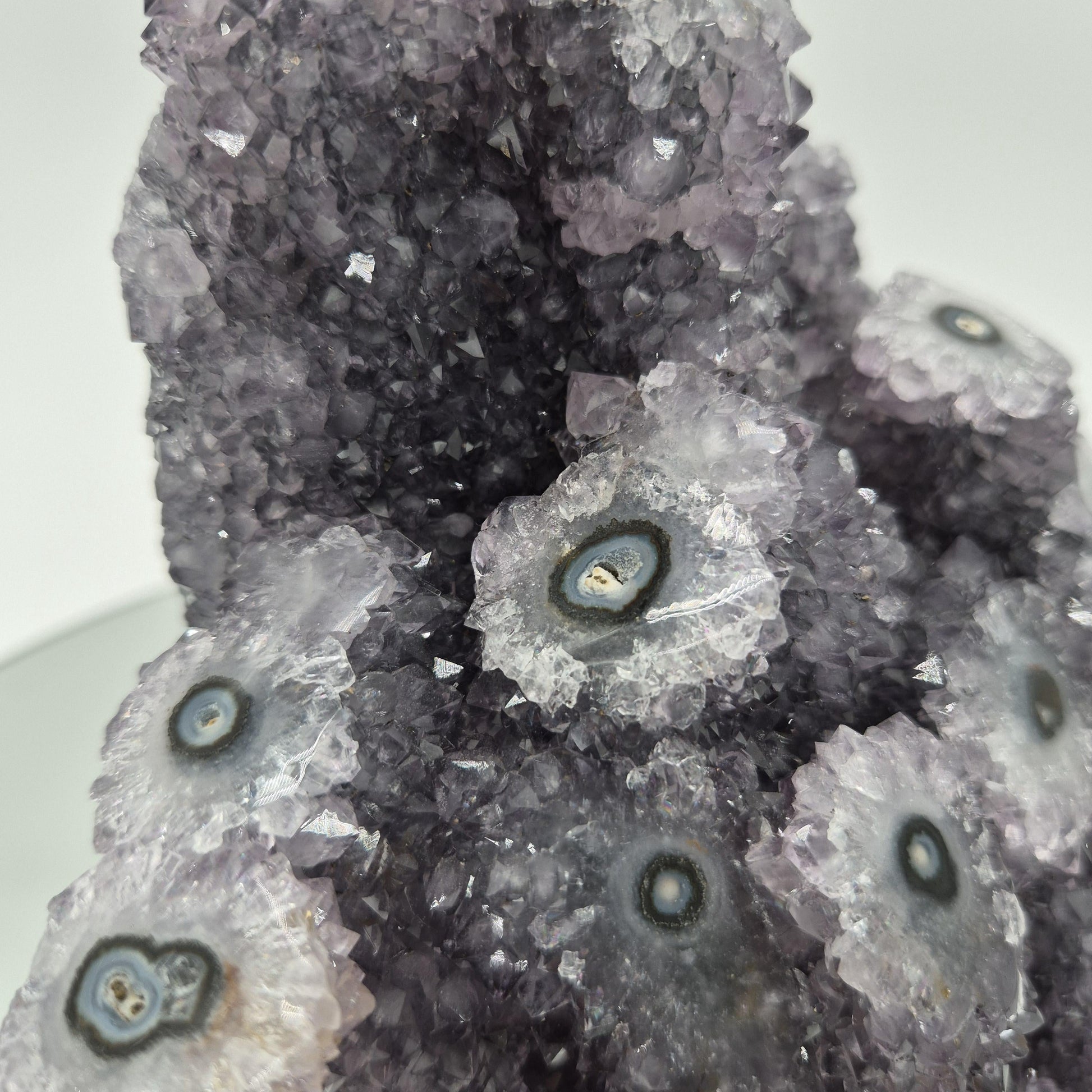 Super Rare AAA+ Amethyst Stalactite Eyes Mountain  Druzy Formation - Brazil - 5.7 lbs Crystal Hoarder