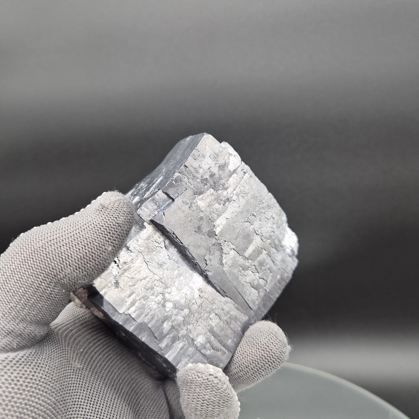 AAA+ Super Rare Cubed Galena with Sugar Quartz Missouri 4.86 lbs 3.25x3x2 Stepped Crystal Collector Crystal Hoarder