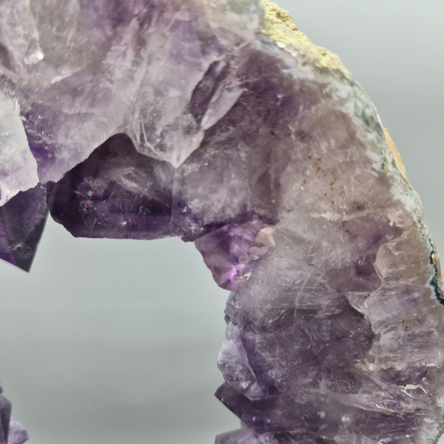 Super Unique Amethyst Portal - 17 x 9.5in, 10.29 lbs - Phantom Dark Crystal from Brazil Crystal Hoarder