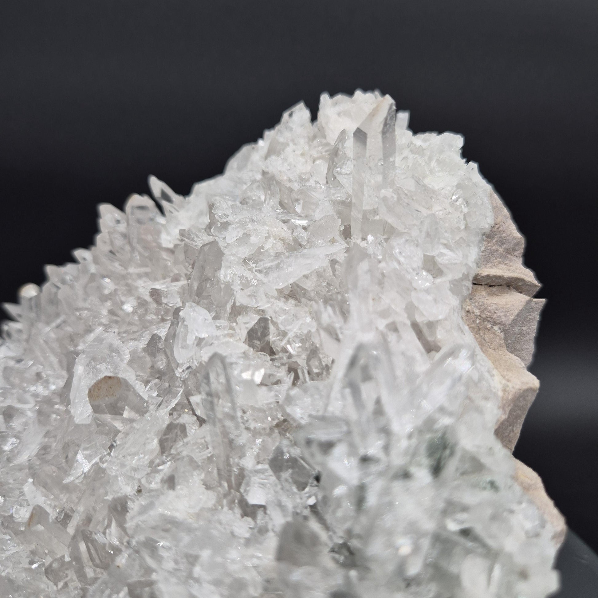 AAA+ Huge Lemurian Quartz Cluster Water Clear Points 10x8x6 10.75 lbs Colombia Crystal Hoarder