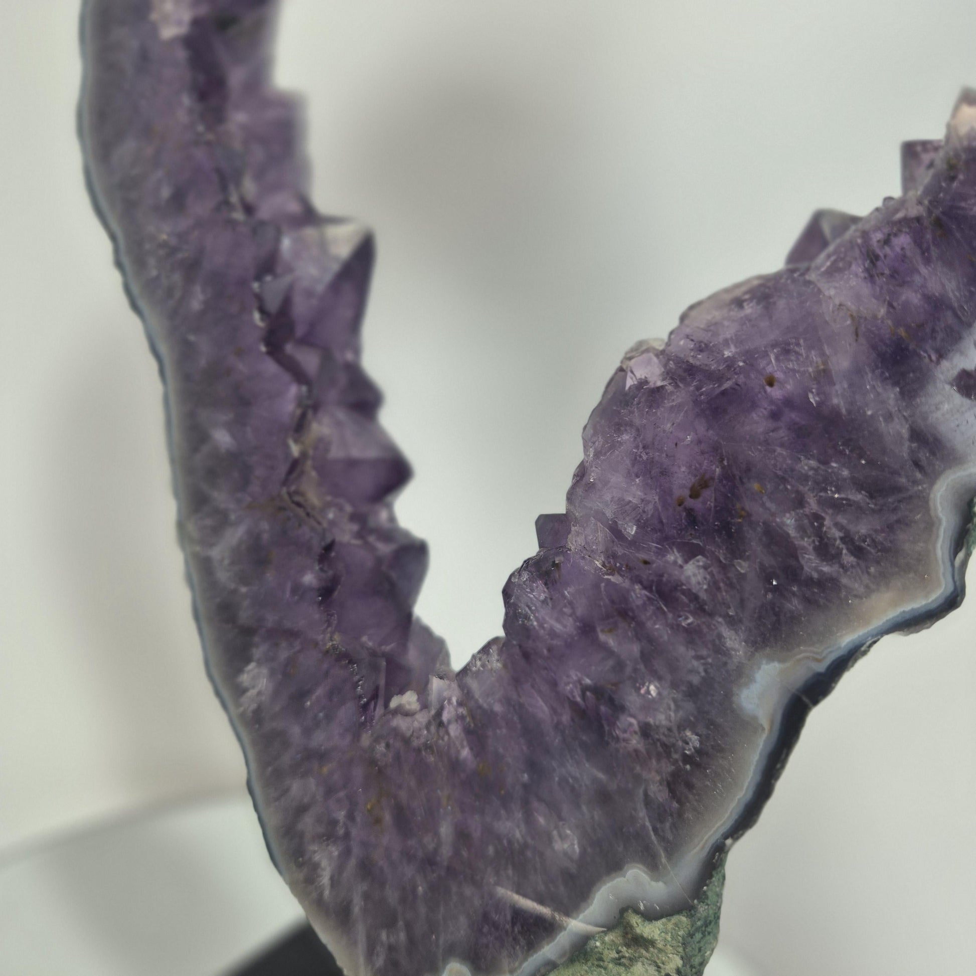 AAA+ Brazilian Amethyst Portal Crystal - Polished Gemstone Crystal Hoarder