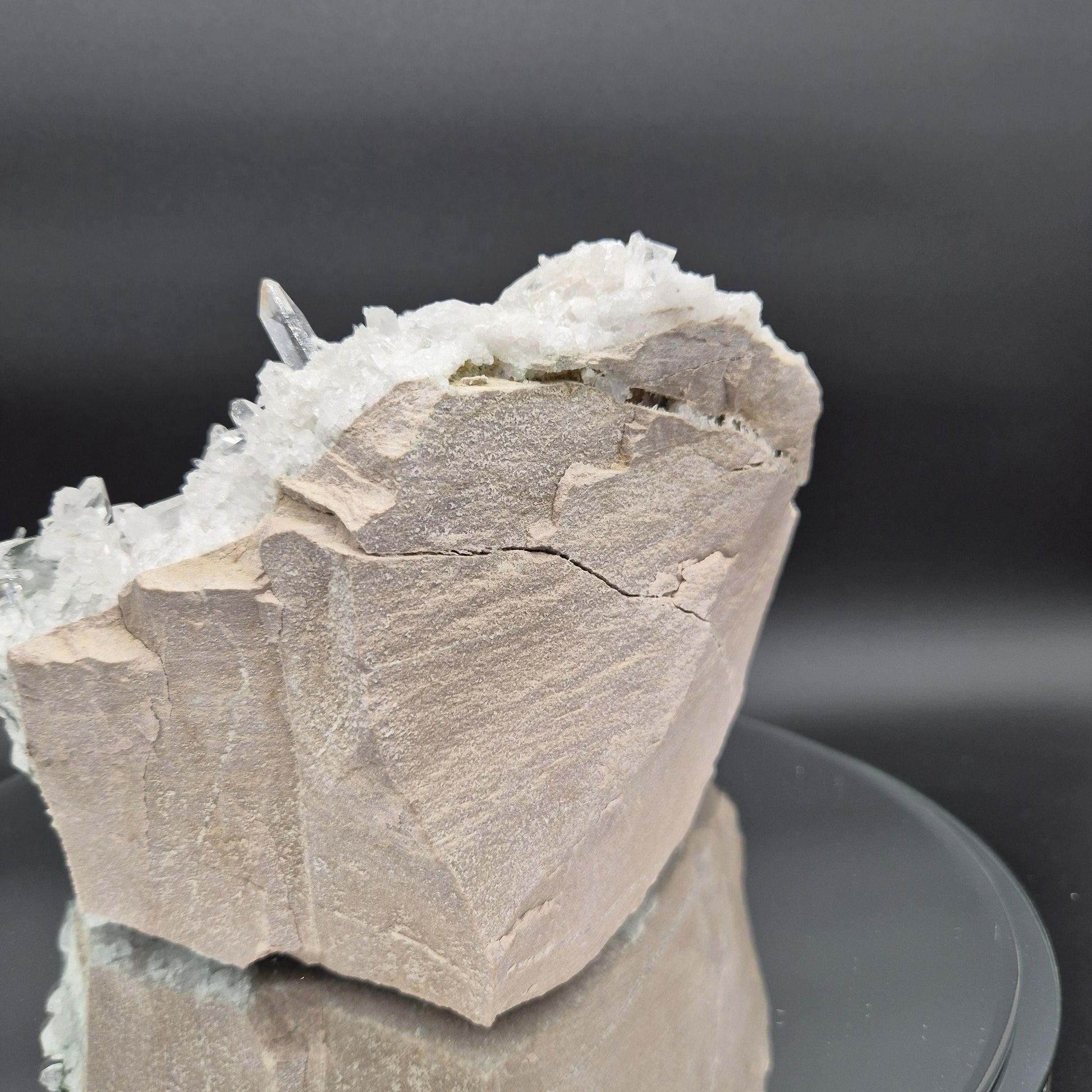 AAA+ Huge Lemurian Quartz Cluster Water Clear Points 10x8x6 10.75 lbs Colombia Crystal Hoarder