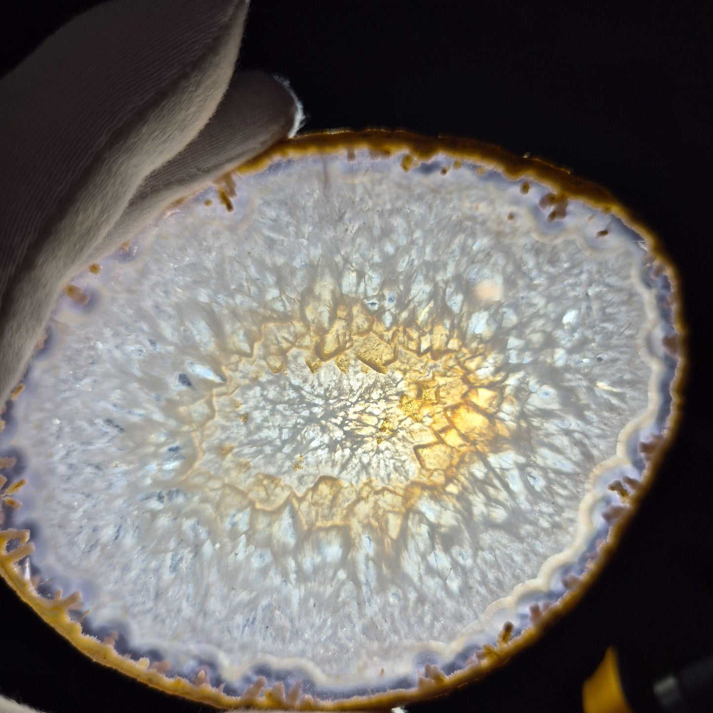 Set of 10 Agate Slices with Quartz | 2.43 lbs Total | 4in Natural Crystal Slices | Polished Gemstone Decor | Collector Grade Display Pieces Crystal Hoarder