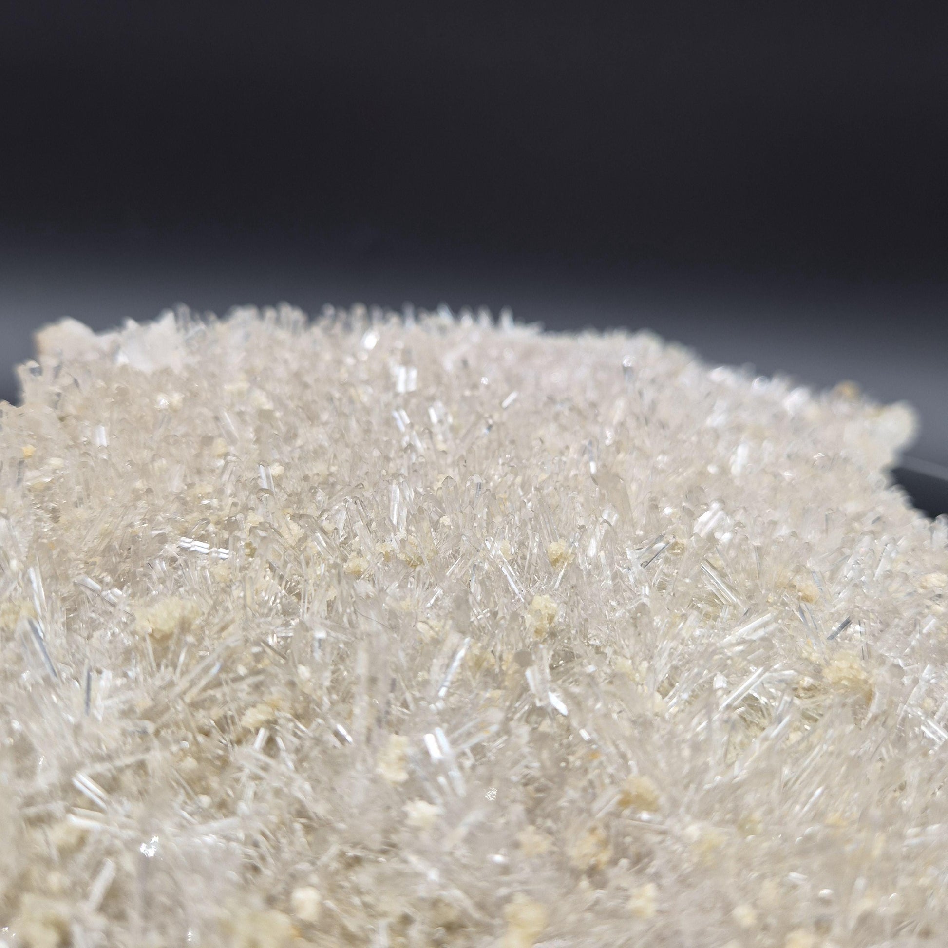 AAA+ Super Rare Lemurian Needle Quartz Plate Slab with Thousands of Needles Colombia 3.68 lbs Crystal Hoarder Crystal Hoarder