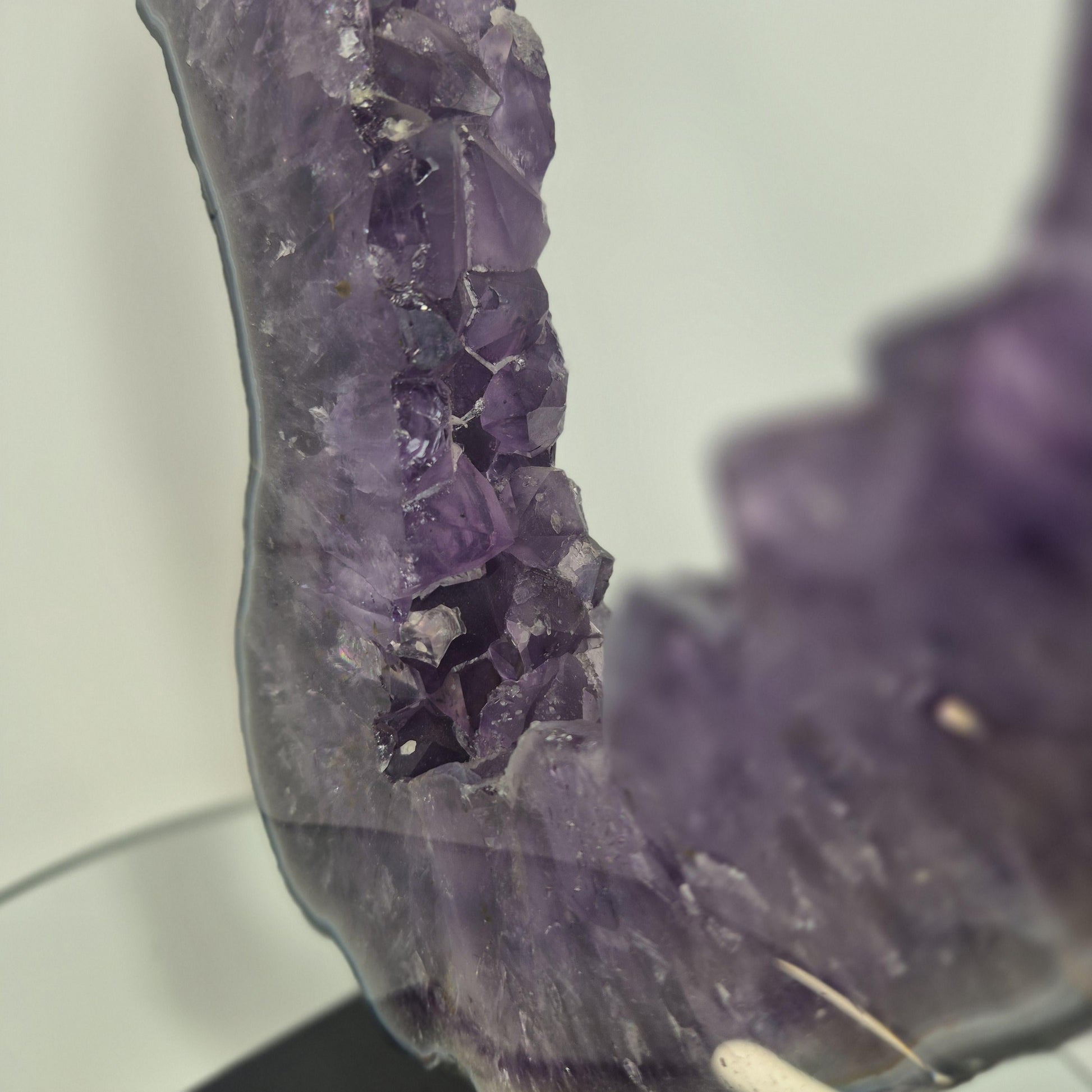 AAA+ Brazilian Amethyst Portal Crystal - Polished Gemstone Crystal Hoarder